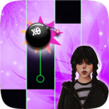 Wednesday Addams Piano game6.3.2.1_rowtechapk.com