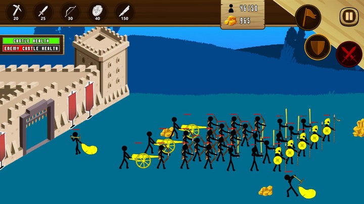 Stickman Age: Stick War Battle screenshot image 2_Popularmodapk.com