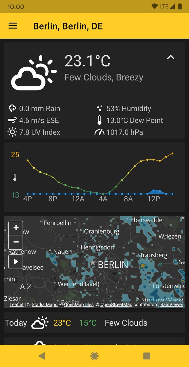 QuickWeather screenshot image 3_Popularmodapk.com