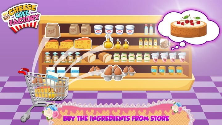 Cake Maker Factory Game screenshot image 1_Popularmodapk.com