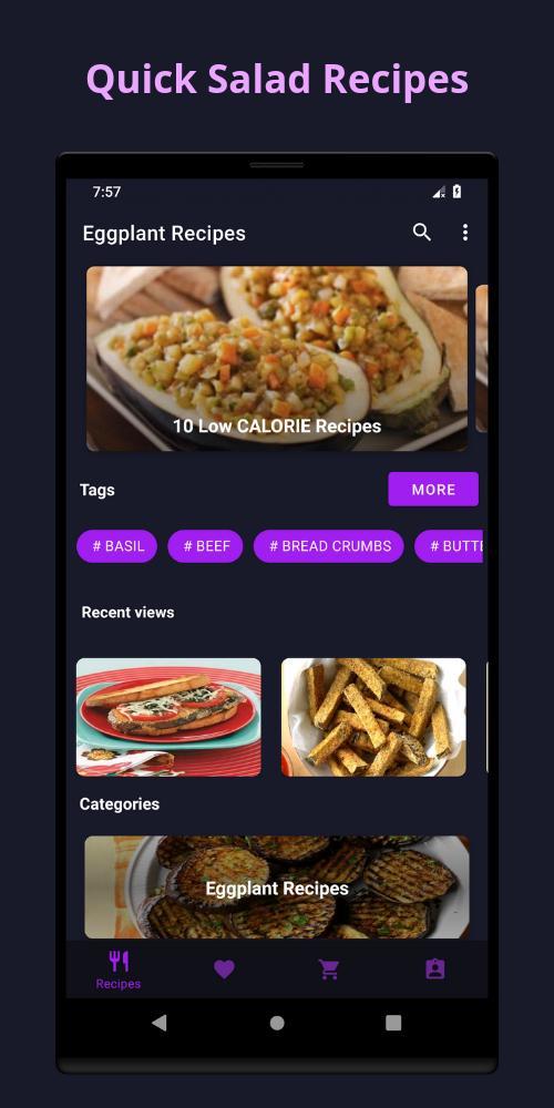 Eggplant Recipes - Daily Vegetable Recipes Free screenshot image 1_Popularmodapk.com
