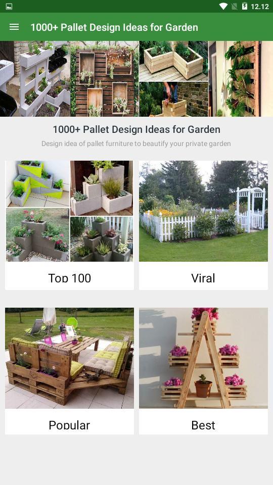Pallet Design Ideas Garden screenshot image 10_Popularmodapk.com