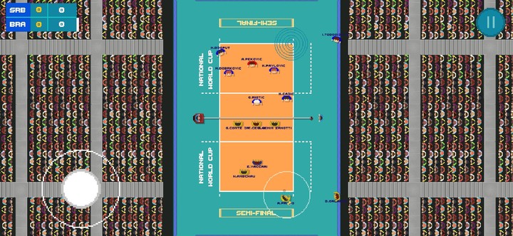 Volley 22 - volleyball game screenshot image 1_Popularmodapk.com