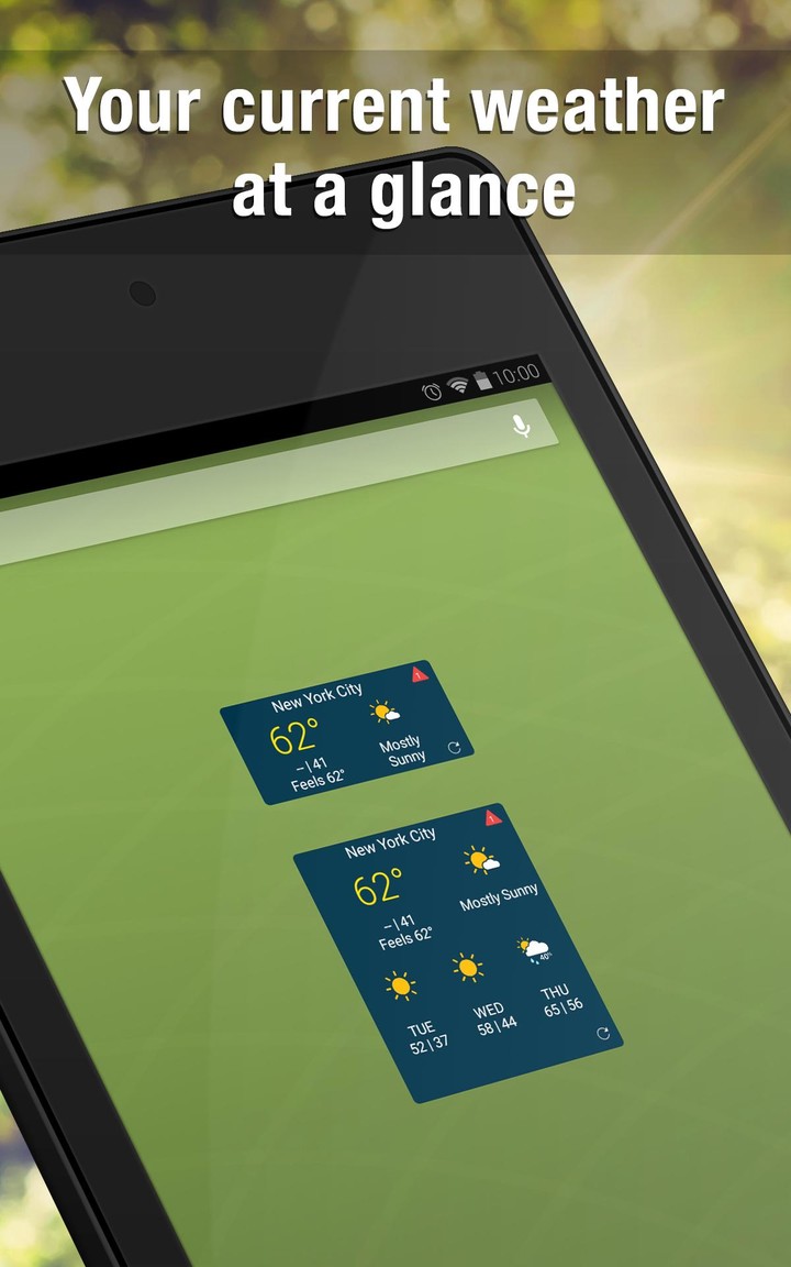 Weather Widget by WeatherBug: Alerts & Forecast screenshot image 9_Popularmodapk.com