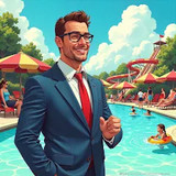 Waterpark Owner Simulator<span>(Unlimited Resources)</span>1.2_rowtechapk.com