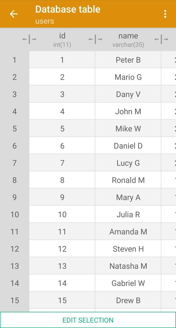MySQL Manager screenshot image 5_Popularmodapk.com
