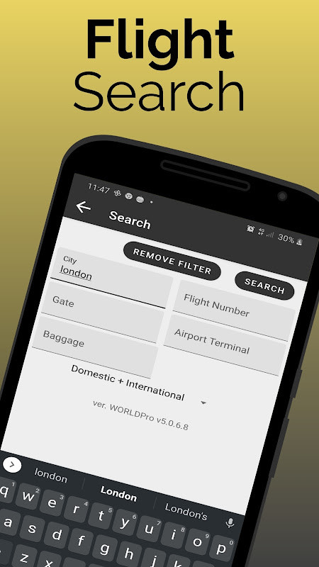 Flight Information: Glasgow (GLA) screenshot image 3_Popularmodapk.com