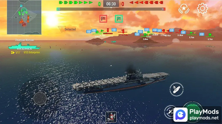 Warship World War<span>(No Ads)</span> screenshot image 4_Popularmodapk.com