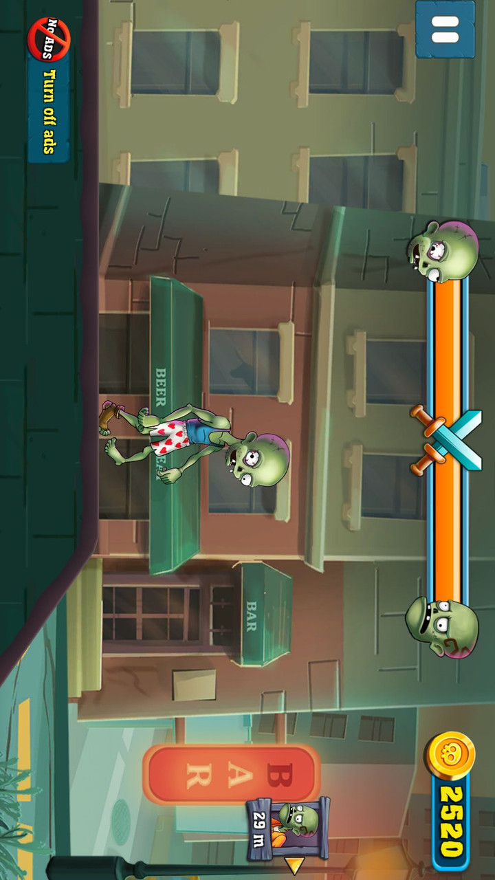 Zombie Blades: Bow Masters(Large gold coins) screenshot image 7_Popularmodapk.com