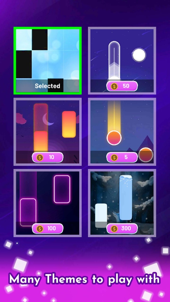 Marshmello Piano Tiles DJ screenshot image 3_Popularmodapk.com