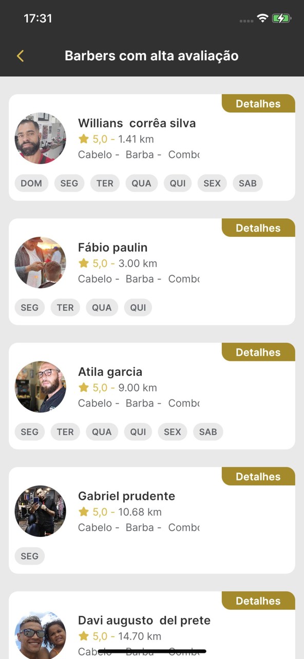 Barber - Barbeiro em Domicílio screenshot image 8_Popularmodapk.com