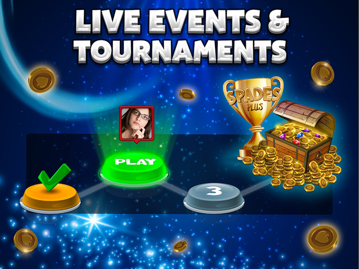 Spades Plus - Card Game screenshot image 5_Popularmodapk.com