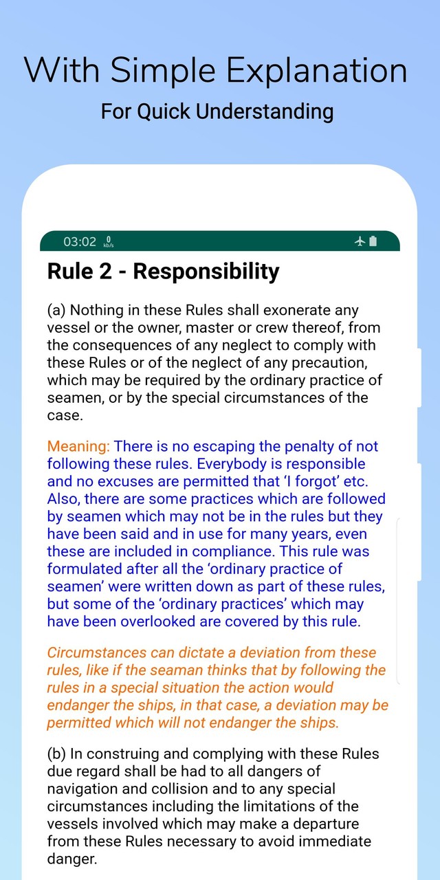 Simple Colregs - Rules of the Road screenshot image 2_Popularmodapk.com
