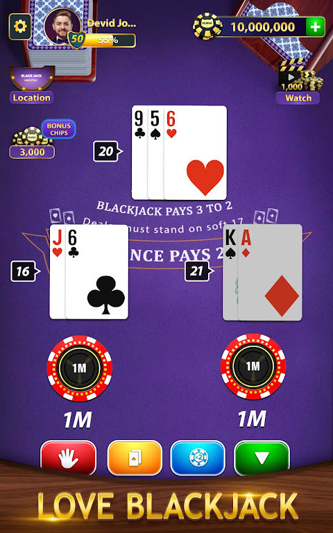 BlackJack by Murka: 21 Classic screenshot image 9_Popularmodapk.com