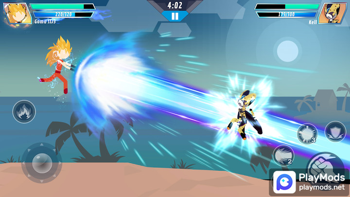 Stick Shadow Fighter - Supreme Dragon Warriors(MOD) screenshot image 2_Popularmodapk.com