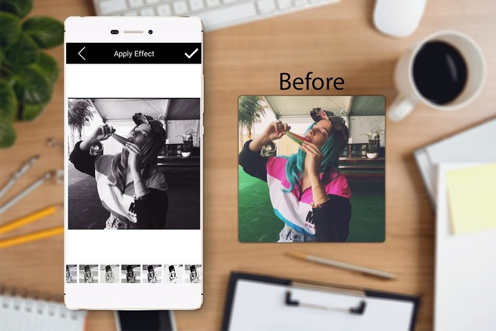 Black And White Photo Effect screenshot image 3_Popularmodapk.com