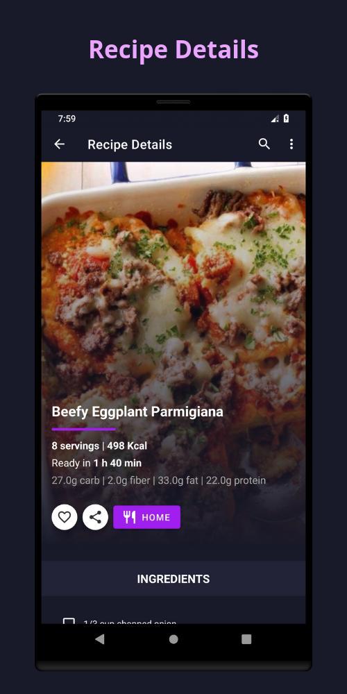 Eggplant Recipes - Daily Vegetable Recipes Free screenshot image 3_Popularmodapk.com