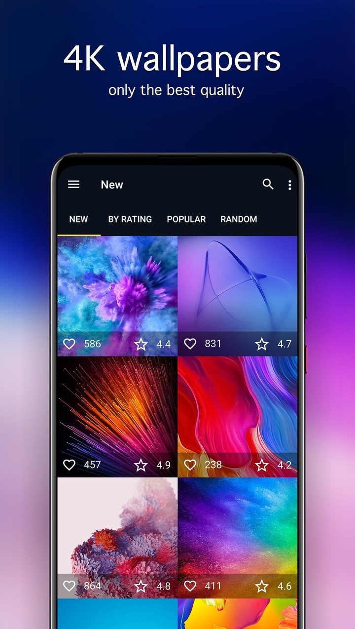 Wallpapers for OnePlus 4K screenshot image 5_Popularmodapk.com