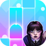 Wednesday Addams Piano Tiles4.0_rowtechapk.com