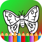 ﻿Butterlfy Coloring Pages Game for kids 🐜4.2.1_rowtechapk.com