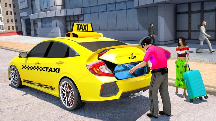 City Taxi Games-Taxi Car Games screenshot image 1_Popularmodapk.com