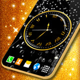 Black HD Clocks Live Wallpaper6.9.3_rowtechapk.com
