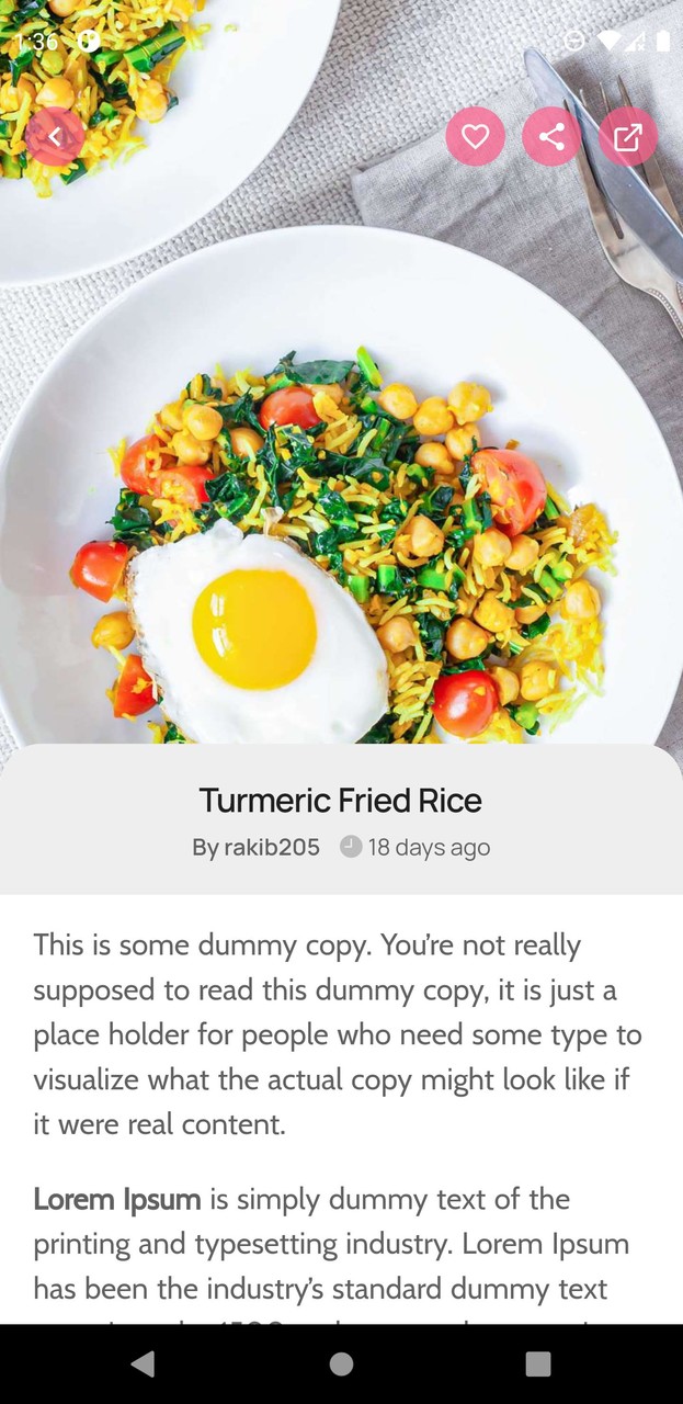 Recipe Hour Demo : Flutter Wor screenshot image 2_Popularmodapk.com