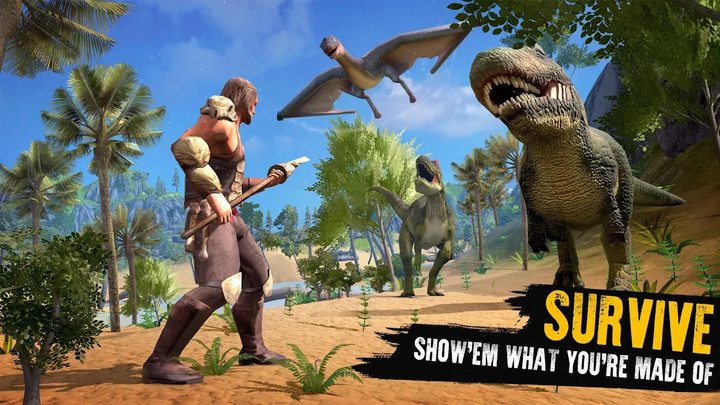 Jurassic Survival Island: Dinosaurs & Craft<span>(Unlimited Money)</span> screenshot image 1_Popularmodapk.com