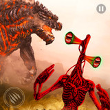 Siren Head Godzilla Fight 3D1.6_rowtechapk.com