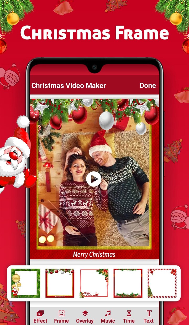 Christmas Video Maker 2022 screenshot image 3_Popularmodapk.com
