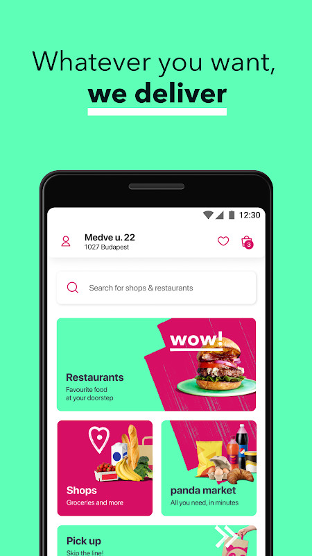 foodpanda - Food & Groceries screenshot image 1_Popularmodapk.com