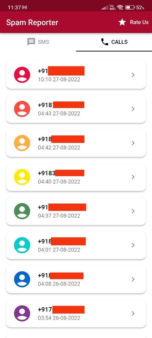 Spam Reporter - SMS to TRAI screenshot image 5_Popularmodapk.com