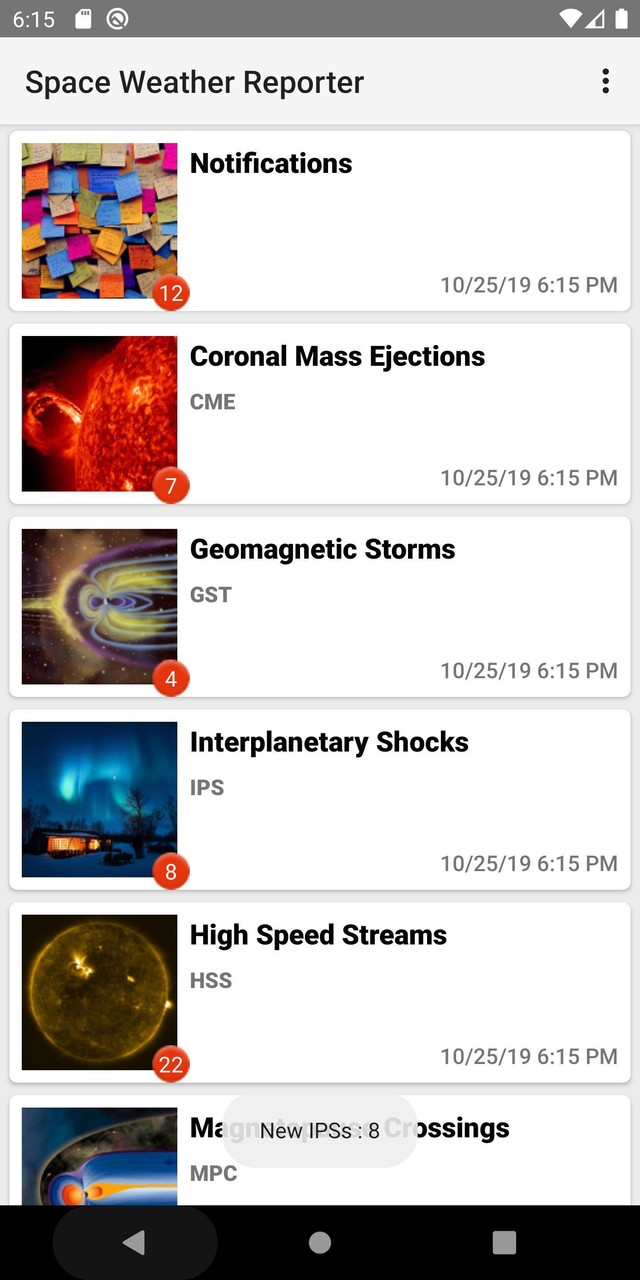 Space Weather Reporter screenshot image 1_Popularmodapk.com