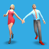 Hold Hands Run1.2_rowtechapk.com