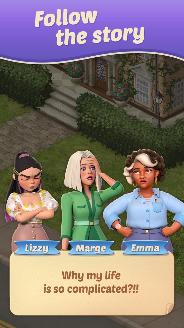 Emma's secret: Merge Puzzle screenshot image 3_Popularmodapk.com