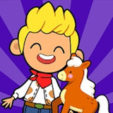 My Pretend Wild West - Cowboy & Cowgirl Kids Games(No Ads)1.9_rowtechapk.com