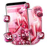 Pink Girly Theme1.1_rowtechapk.com