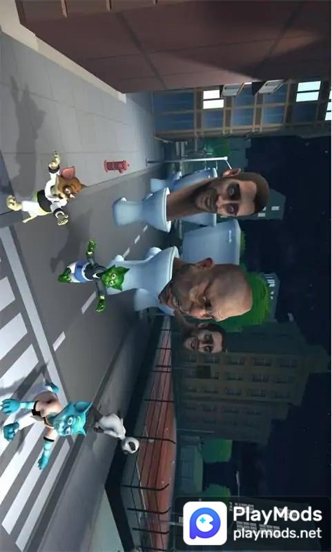 马桶人:猫咪快跑<span>(no ads)</span> screenshot image 4_Popularmodapk.com