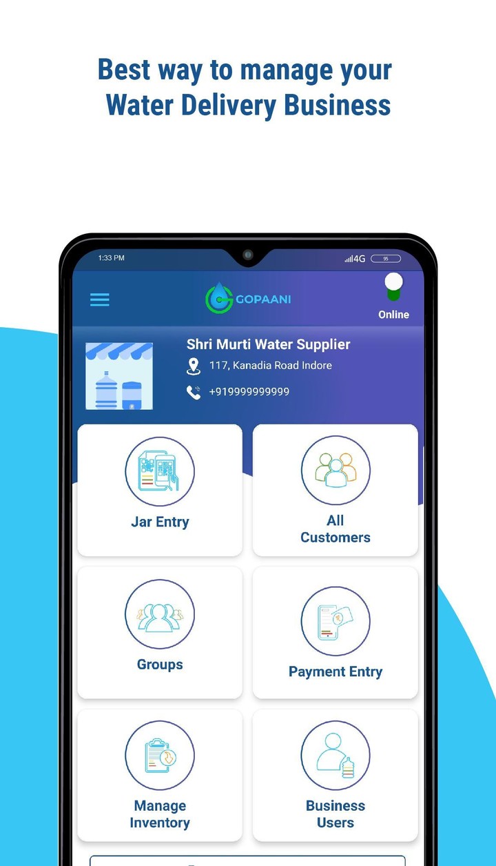 GoPaani - Run Water, Milk Biz screenshot image 4_Popularmodapk.com