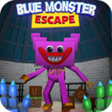 Blue Monster Escape Minecraft1.0_rowtechapk.com
