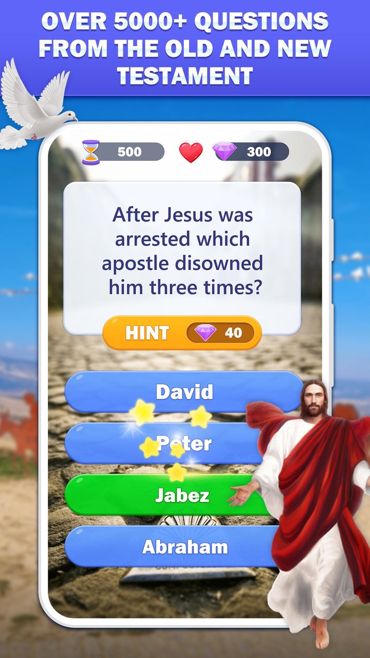 Bible Trivia Challenge screenshot image 2_Popularmodapk.com