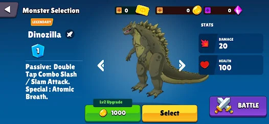 Kaiju Brawl<span>(Mod Menu)</span> screenshot image 4_Popularmodapk.com