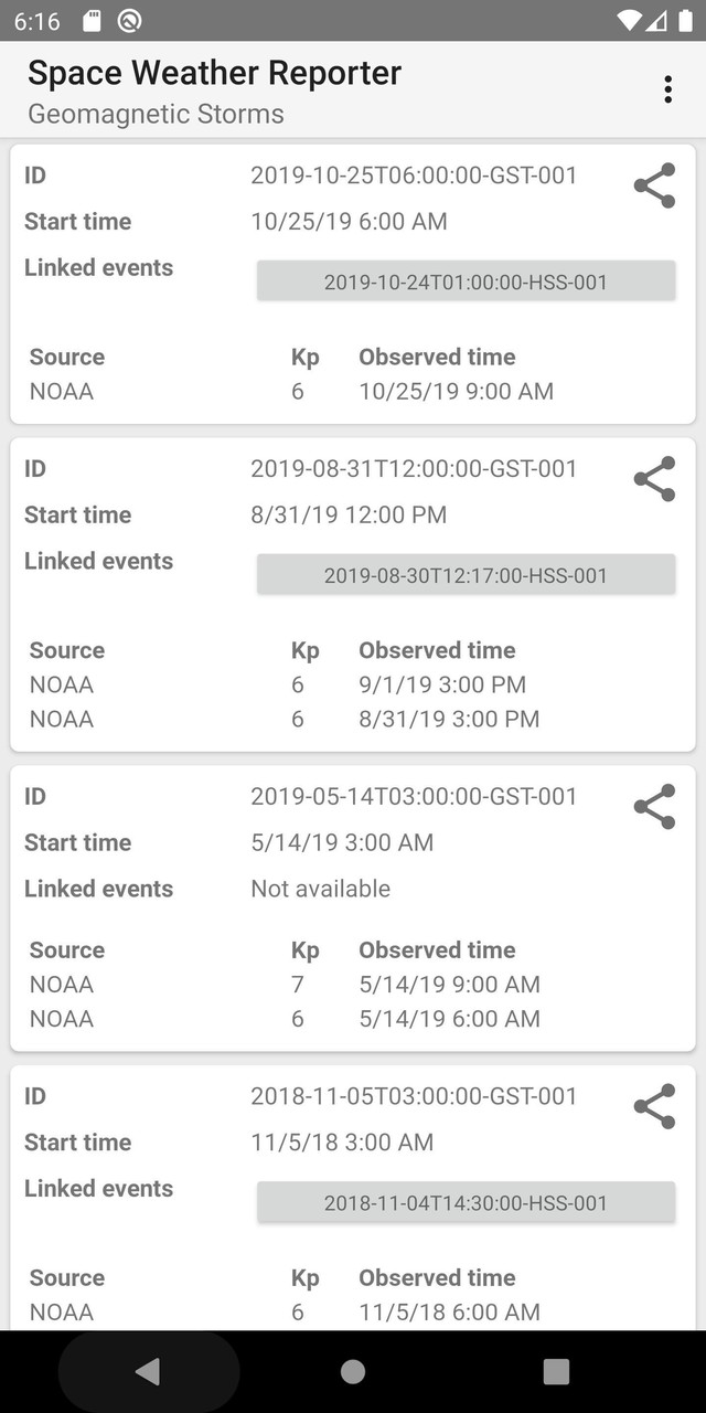 Space Weather Reporter screenshot image 2_Popularmodapk.com