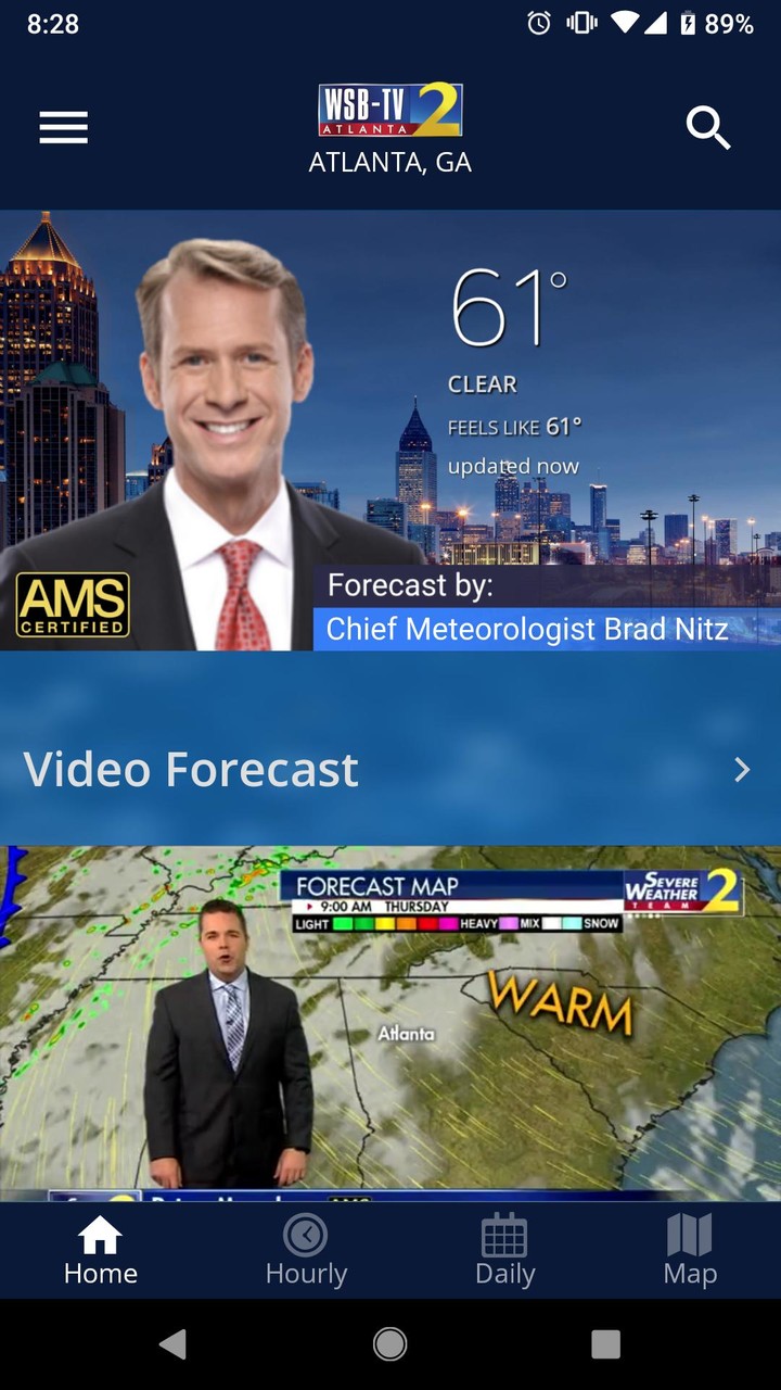 WSB-TV Channel 2 Weather screenshot image 2_Popularmodapk.com