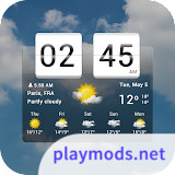 Sense Flip Clock & Weather<span>(Premium Unlocked)</span>6.54.1_rowtechapk.com