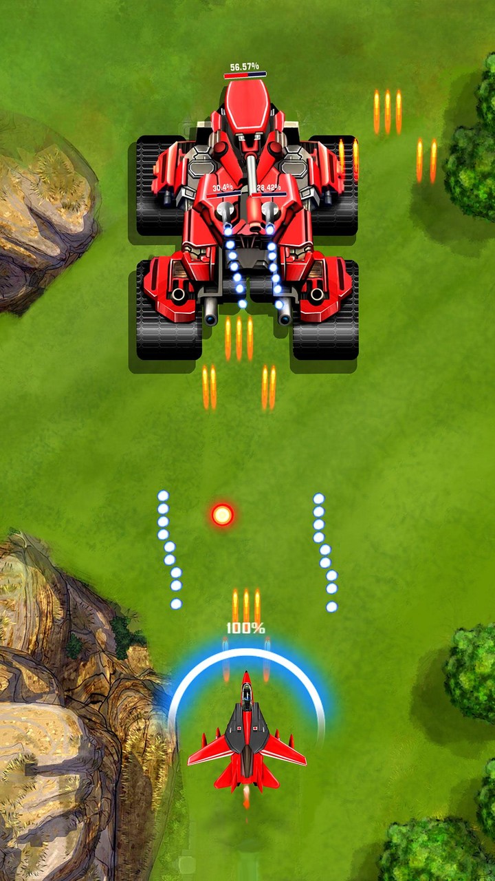 Sky Warplanes Air Shooter screenshot image 4_Popularmodapk.com