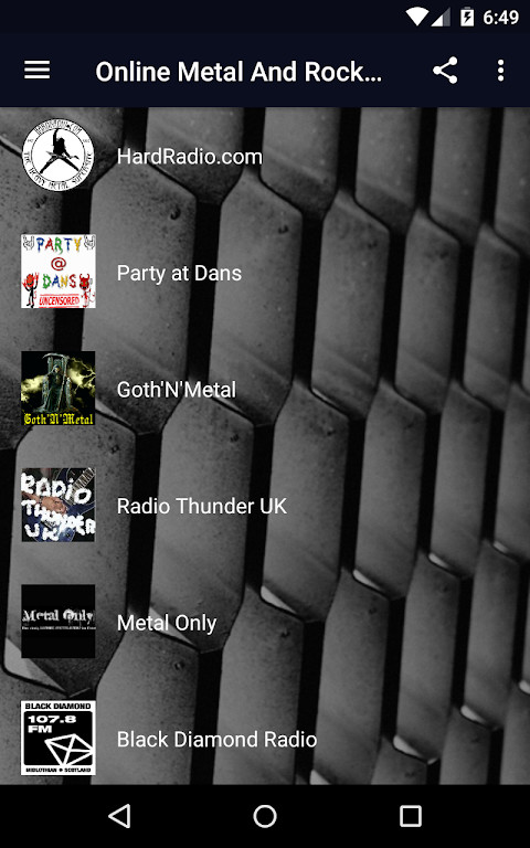Online Metal And Rock Radio screenshot image 28_Popularmodapk.com