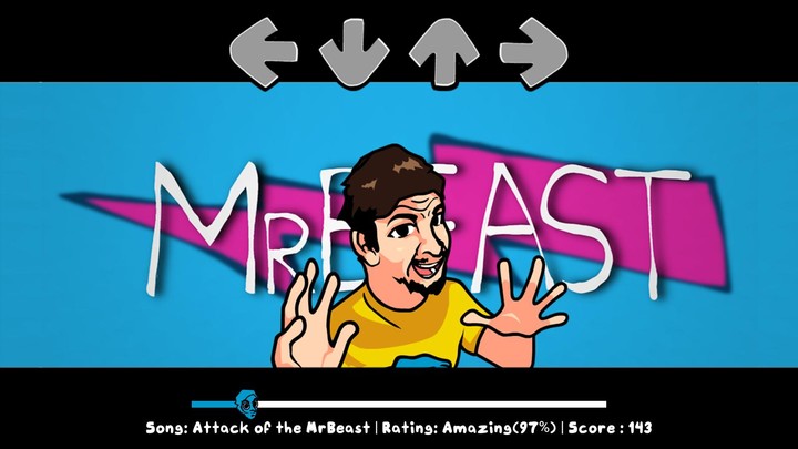 Mr Beast PHONK Meme FNF Mod screenshot image 1_Popularmodapk.com