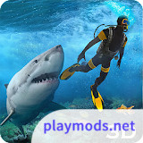 Shark Attack Spear Fishing 3D<span>(Unlock all levels)</span>4.6_rowtechapk.com