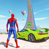 Superhero Car Stunt Mega Ramps<span>(Unlock all levels)</span>.8_rowtechapk.com